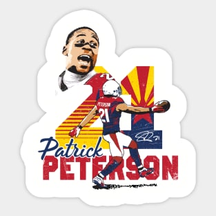 Arizona Cardinals Peterson Tee T-Shirt Sticker